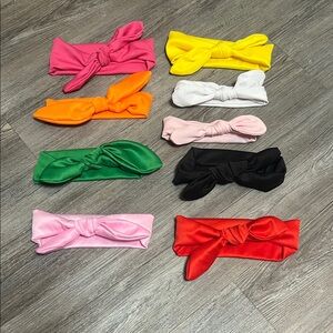 Colorful Knotted Headbands Set